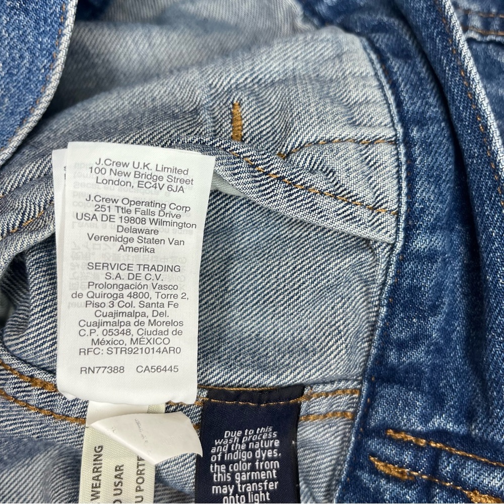 Madewell Classic Women's Medium Denim Jean Jacket Blue EUC - Picture 9 of 11